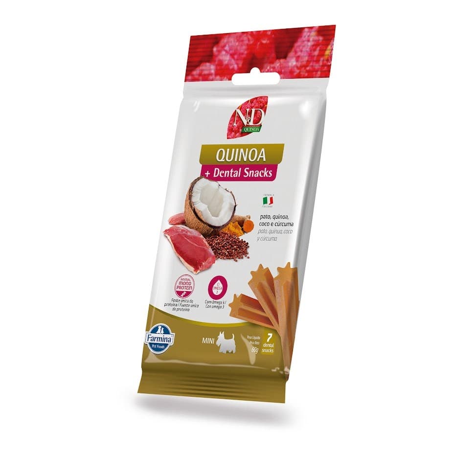 ND QUINOA SNACK CAN PATO ADT MINI 0,06KG