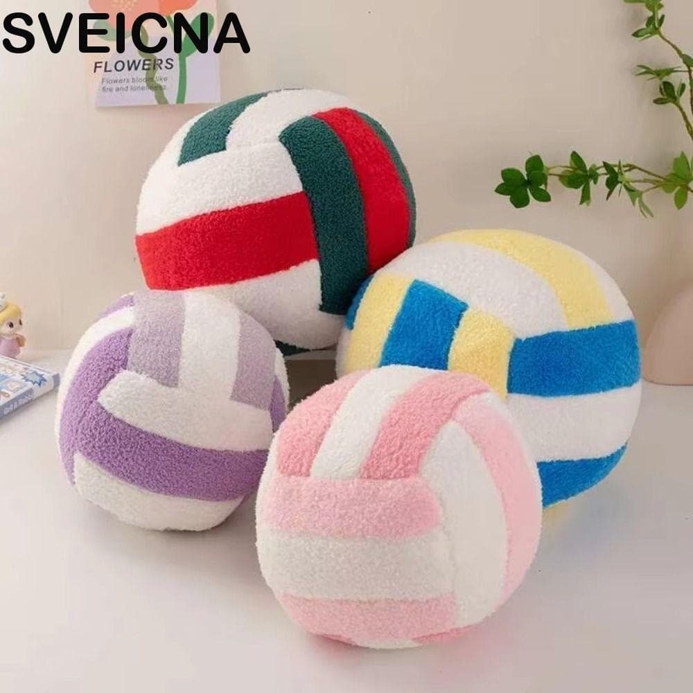 Almofada De Lance De Vôlei SVEICNA , Boneca Macia De Travesseiro Em Formato De Bola , Brinquedo De Pelúcia De 20/24 Cm