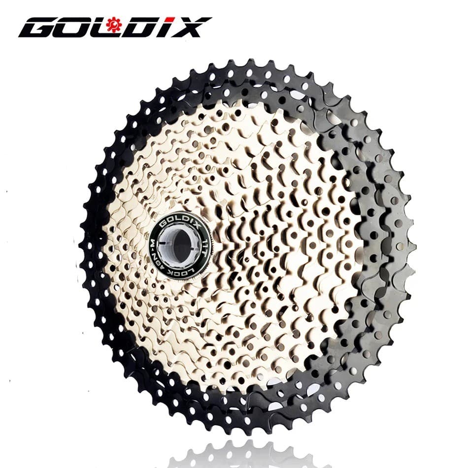 GOLDIX MTB Cassete K7 8/9/10/11/12 Velocidade 36/40/42/46/50/52T SUNSHINE Bicicleta Roda Livre Bi