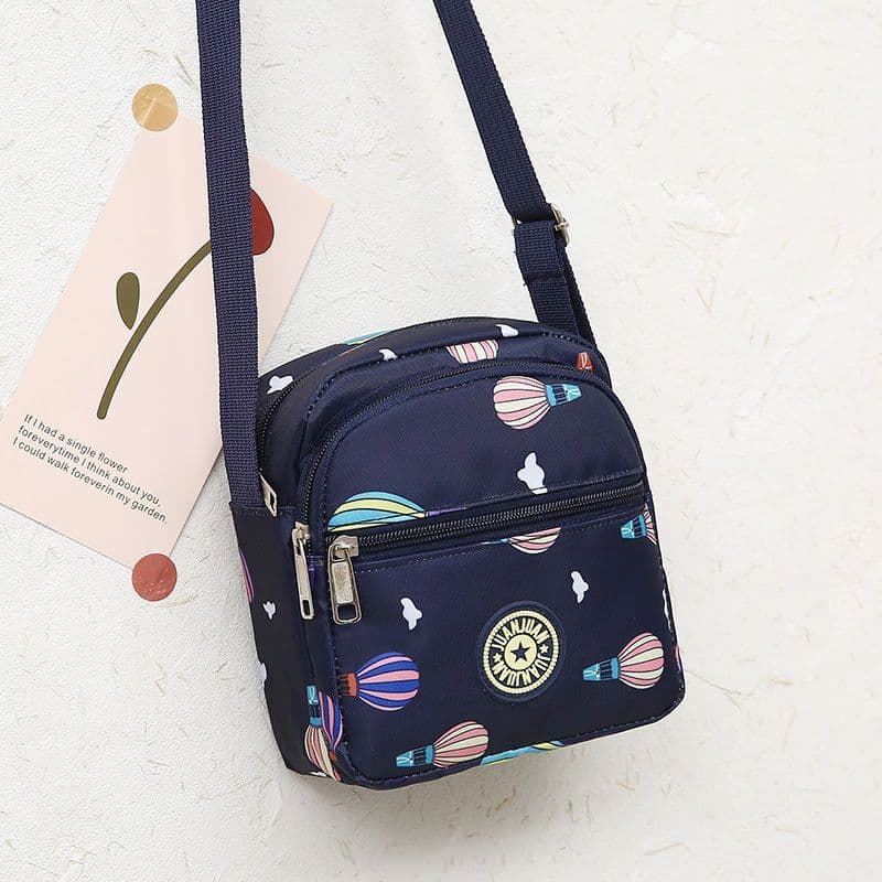Bolsa de lona feminina 2026 novo estilo atmosférico mãe saco mensageiro pequeno saco senhoras Oxford pano saco Multi-com