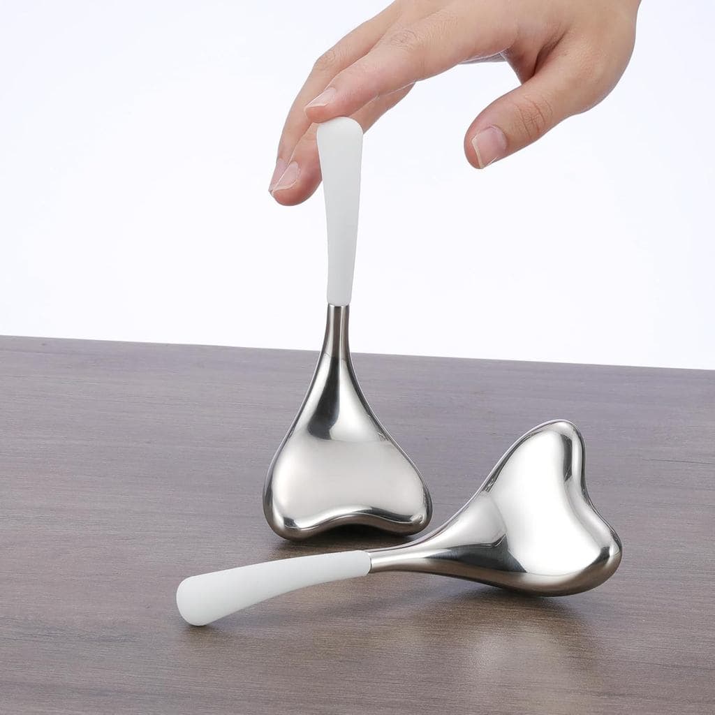 Bastão de Gua Sha 2 em 1 com Função de Resfriamento, Ferramenta de Cuidados Faciais para Mulheres, Massageador Facial e