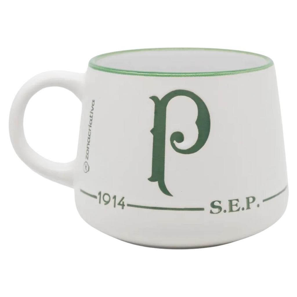 Caneca Time Futebol Cerâmica 500ml Relevo Presente Torcedor