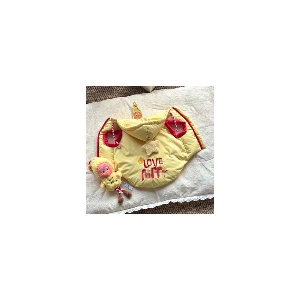 Roupas para cães 2025 novo estilo Pet estrelas Breadman roupas de algodão outono inverno roupas cães gatos bonito colete