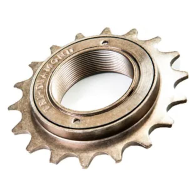 Catraca Roda Livre 18D Esferada Pião Pinhão Livre para Bicicleta Bike WG Dourada