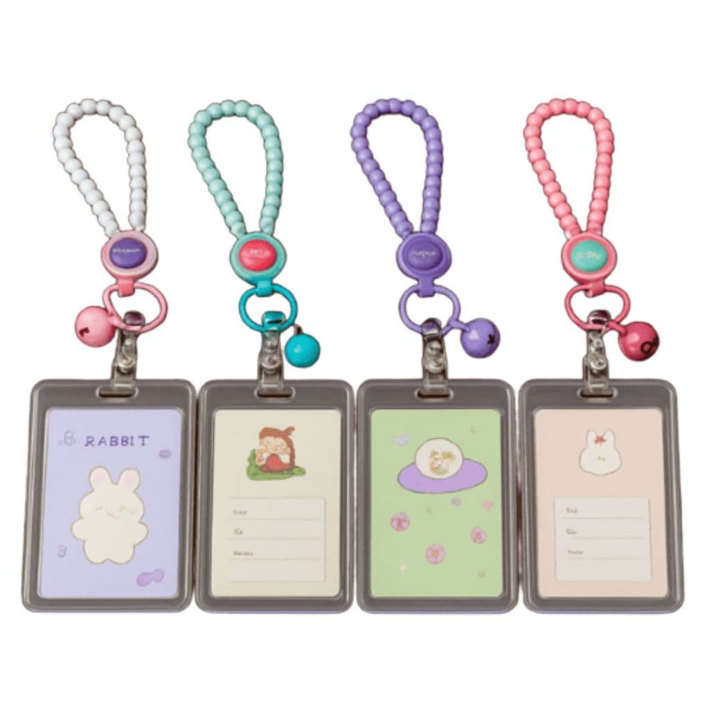Porta Cartão C/ Pingente de Identificação Holder Photocard