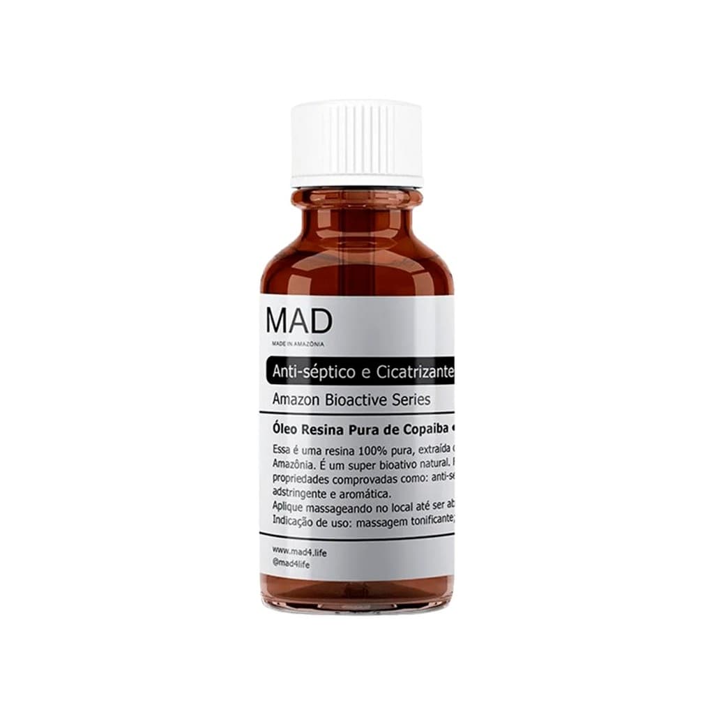 Oleo Resina Pura de Copaiba 30ml Mad