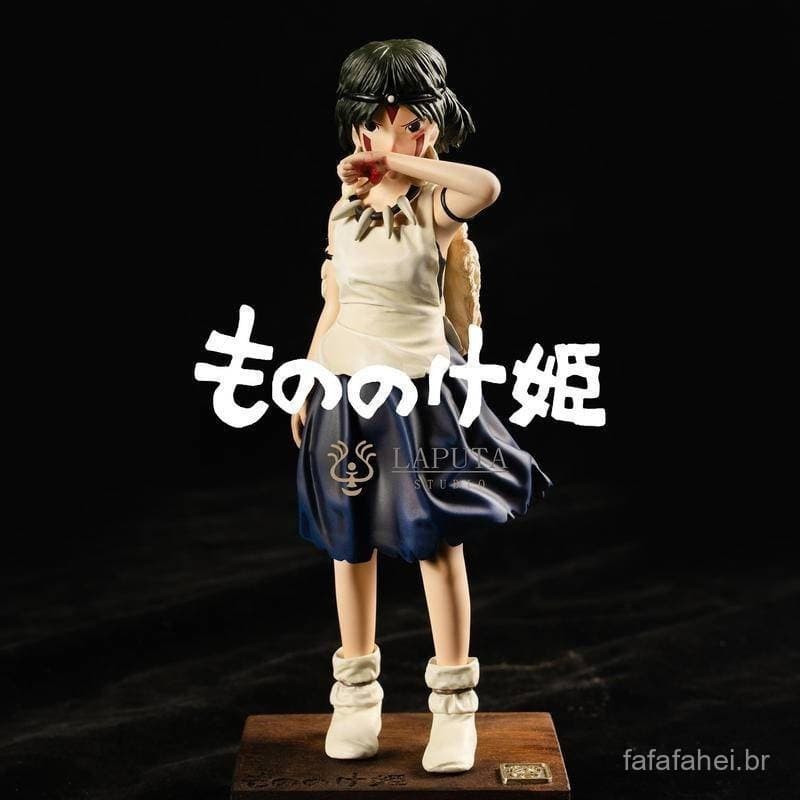 Princess Mononoke san Studio Ghibli action figure boneco chihiro