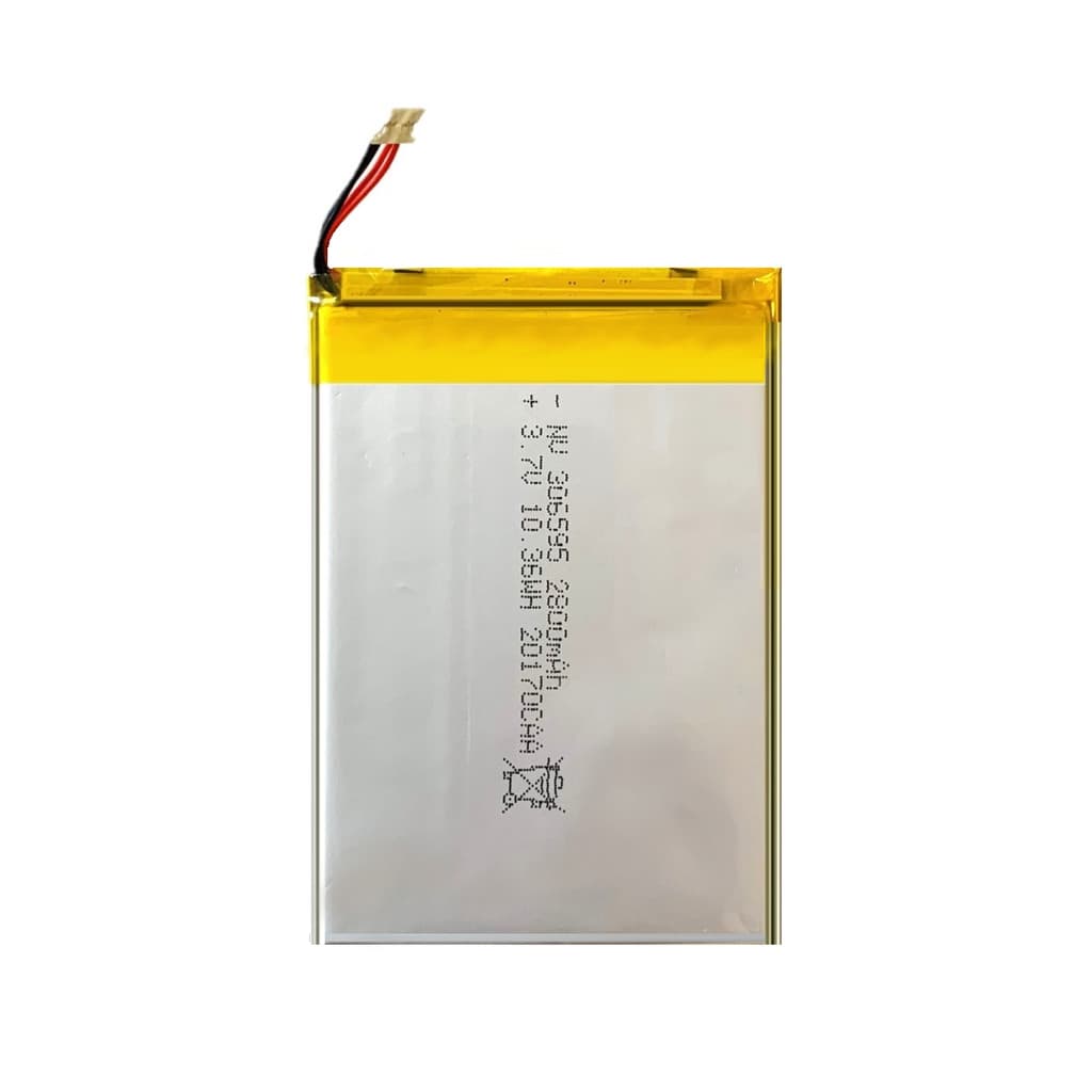 Bateria Para Tablet Universal 4 Fios 2800Mah 6,5 X 9,5 Cm
