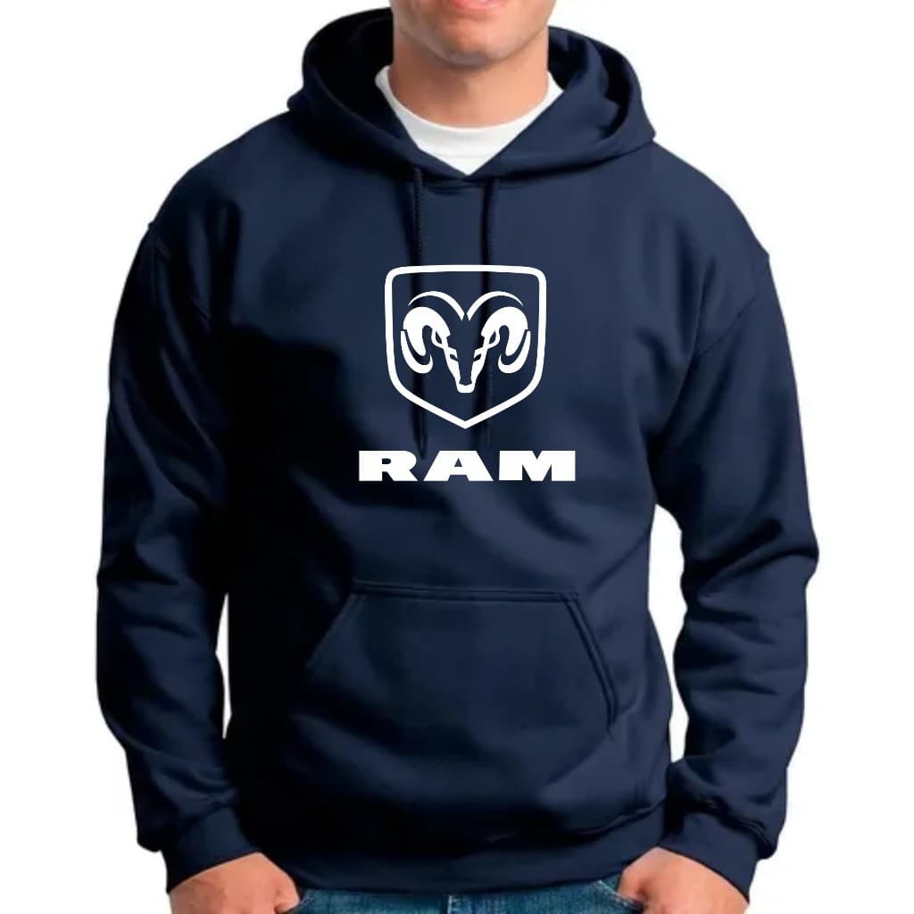 Blusa de frio Moletom Canguru Dodge Ram Masculino Feminino Unissex rodeio country cowboy