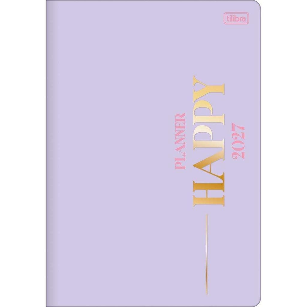 AGENDA PLANNER GRAMPEADO 2027 HAPPY 90G TILIBRA