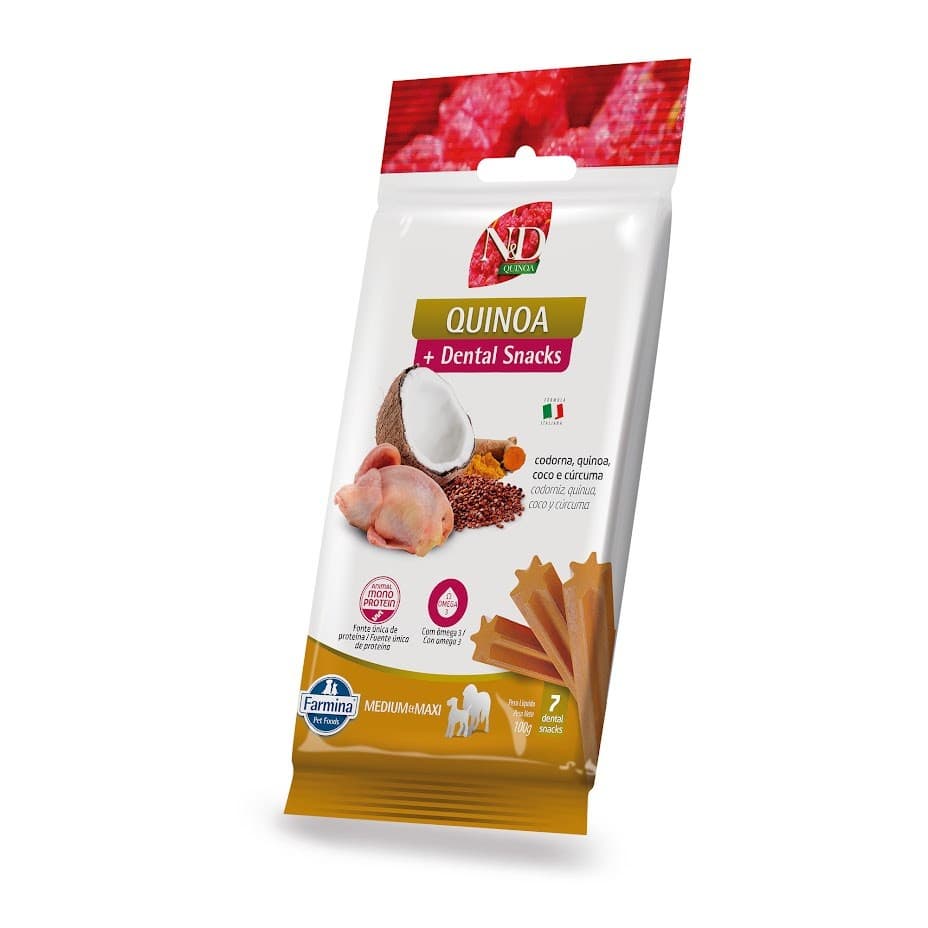ND QUINOA SNACK CAN CODORNA ADT MD/MX 0,1KG