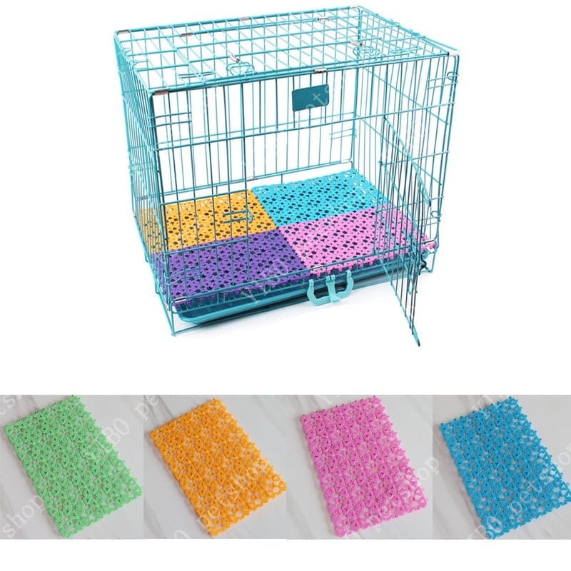 Tapete De Plástico Multifuncional Para Animais De Estimação , Cachorro , Gato , Gaiola , Malha , Banheiro , Antiderrapan