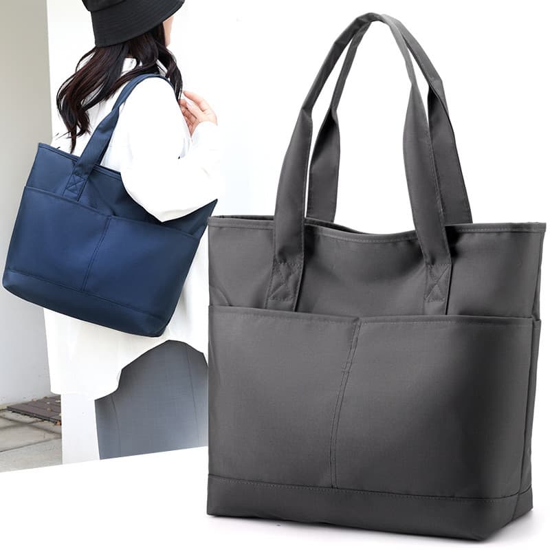 2025 novo estilo Oxford pano bolsa feminina moda cor sólida grande capacidade saco do mensageiro de um ombro Multi-Lay