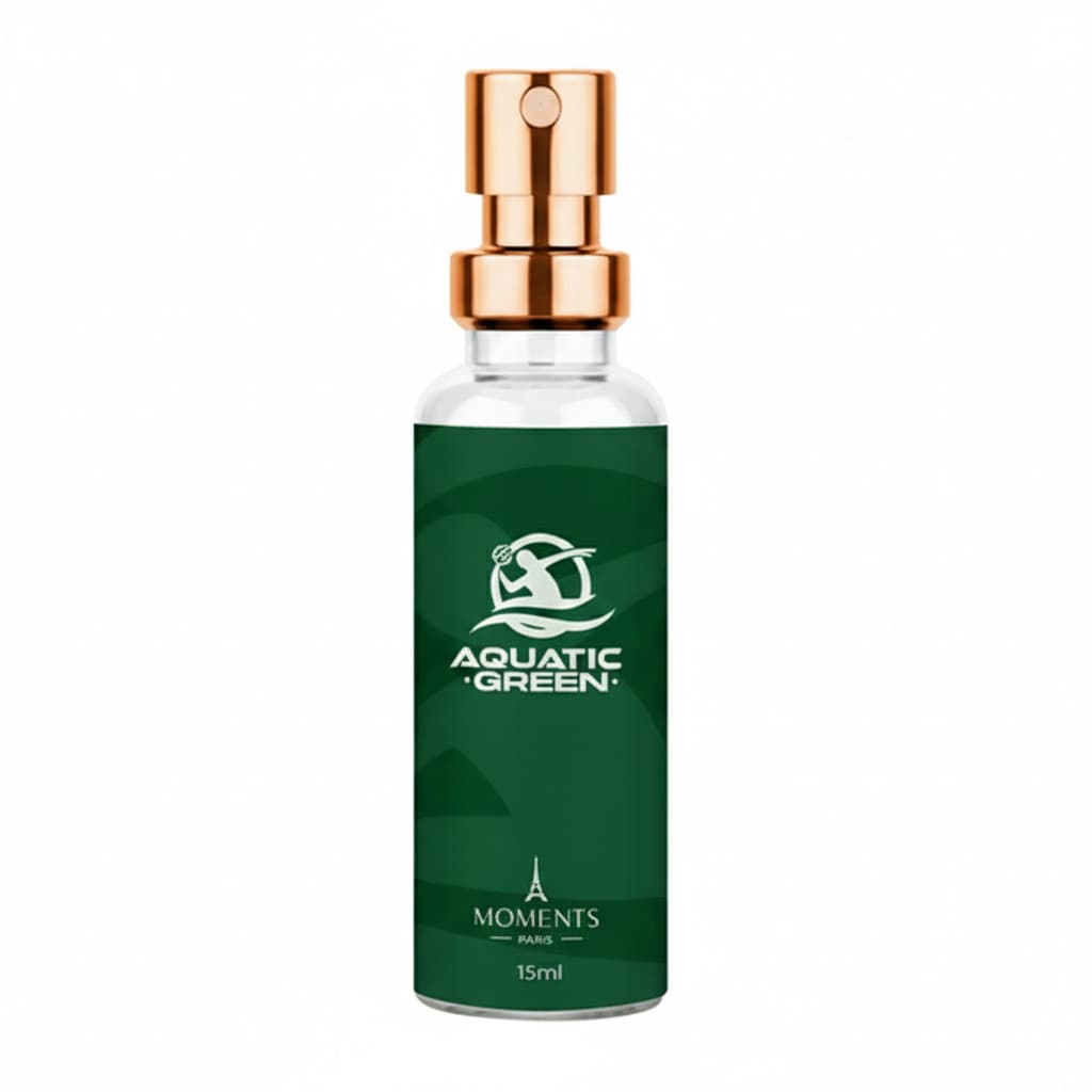 Perfume Aquatic Green 15ml Moments Paris Alta Fixação