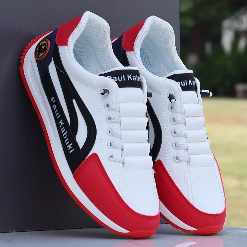Sapatos masculinos de um Pedal outono 2024 novo Forrest Gump tênis esportivos correndo sapatos brancos casuais masculino