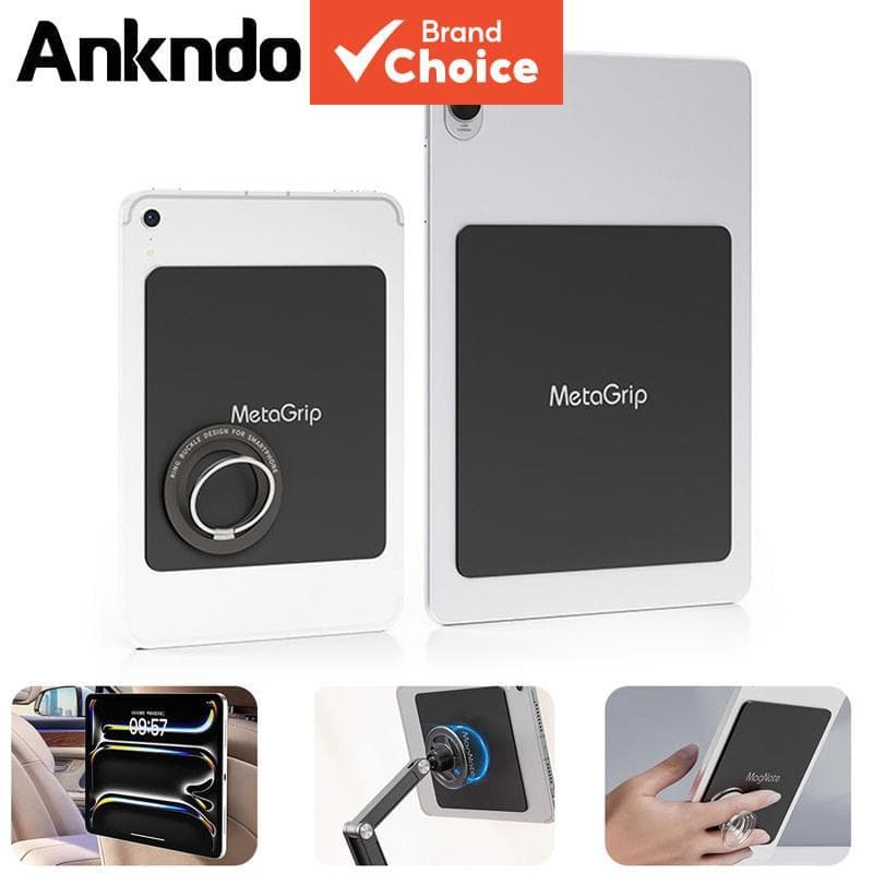 Ankndo Para IPad Tablets Suporte Magnético Universal com Adesivo Magnético para E-book Leitores e Tablets