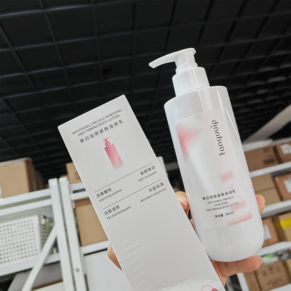 Sândalo clareamento endurecimento duplo efeito loção corporal niacinamida brilho hidratante fragrância loção corporal re