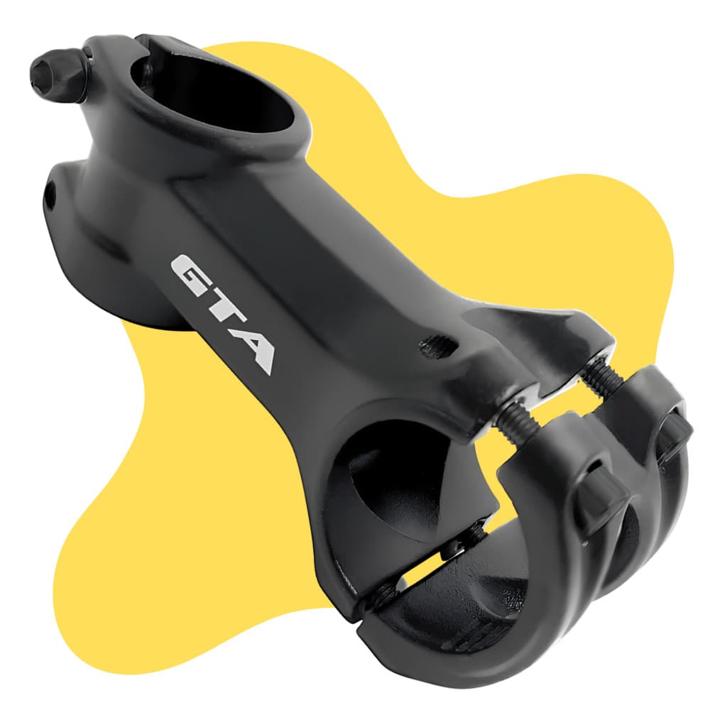 Mesa Suporte Guidão Bike Alumínio GTA 31.8mm Aheadset 80mm