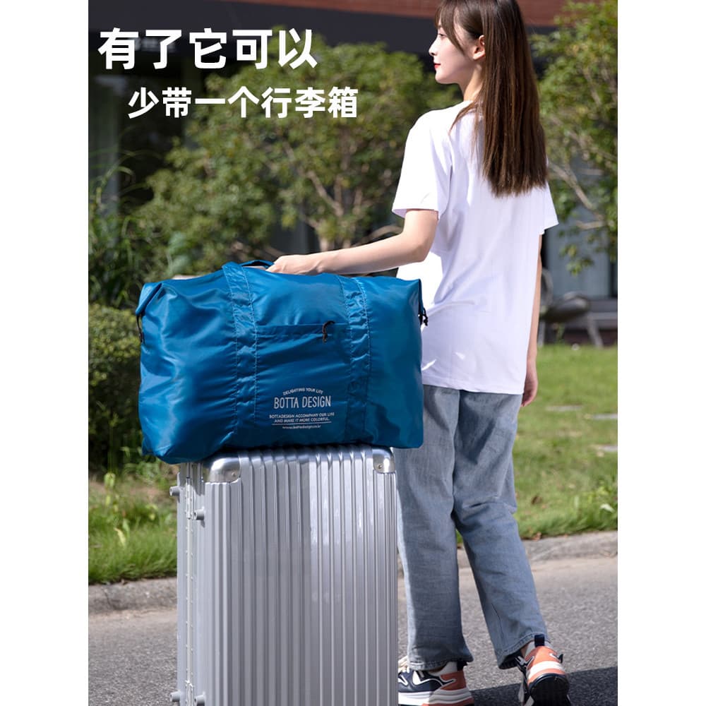 Bolsa de bagagem de viagem portátil masculina bolsa de viagem de grande capacidade feminina leve esperando por produção