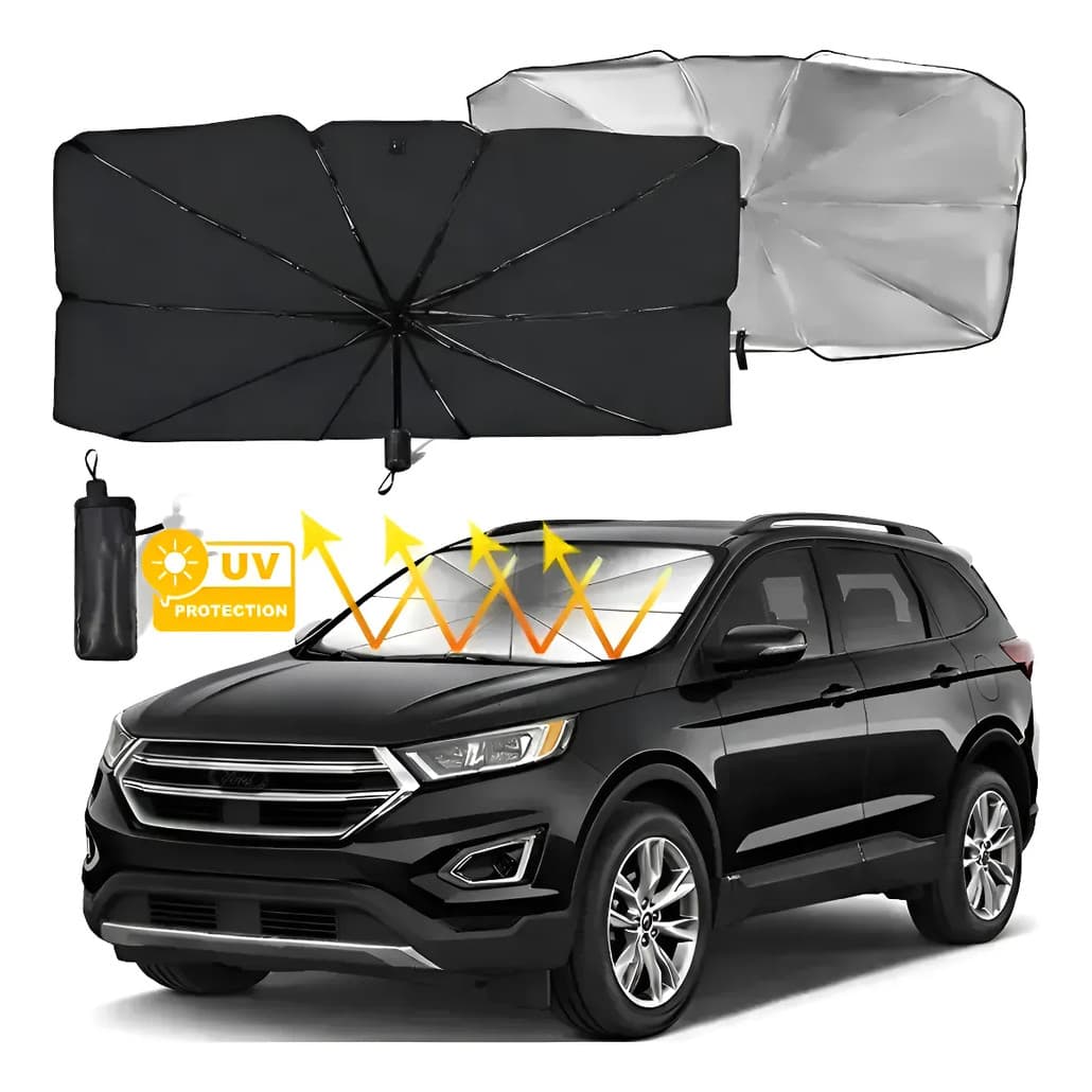 Guarda Chuva Uv Automotivo Parabrisa