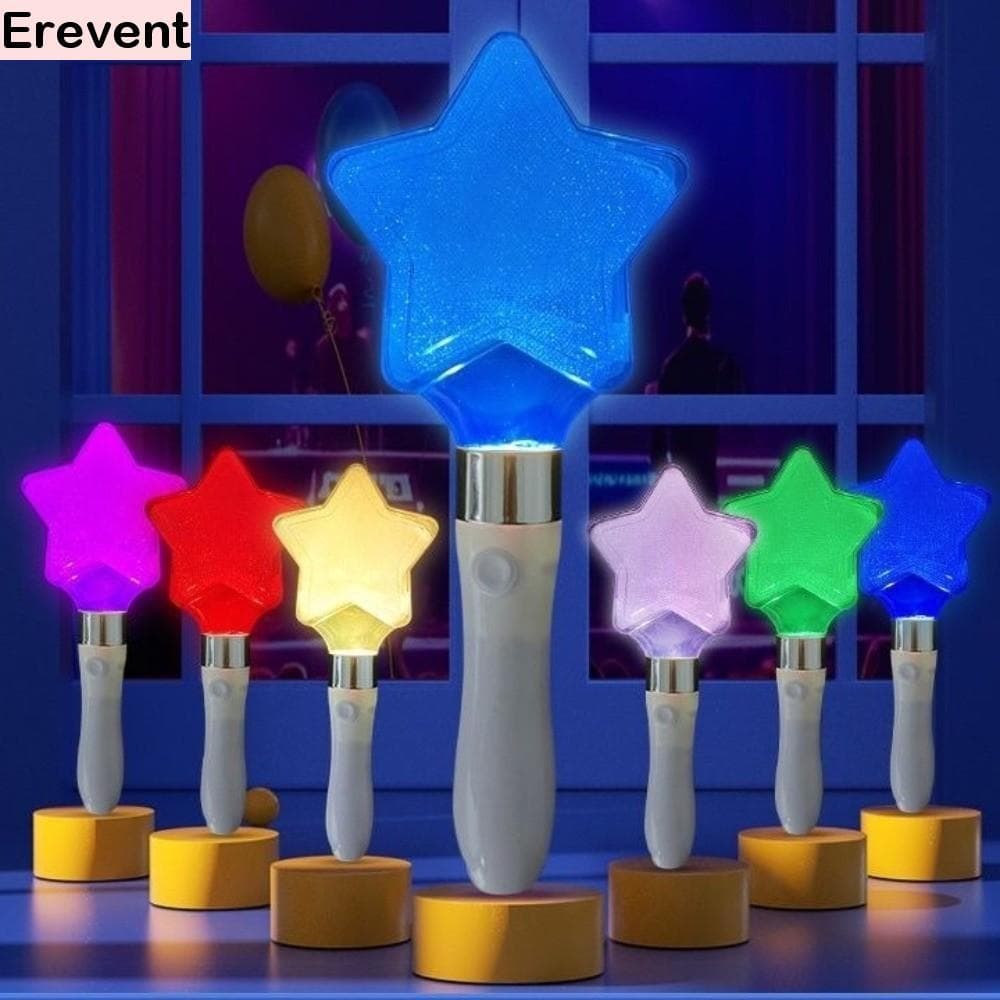 Kpop Lightstick , Bastões De Suporte Para Concerto Em Bastão Brilhante Com Mudança De Cor , De Luz LED Forma De E