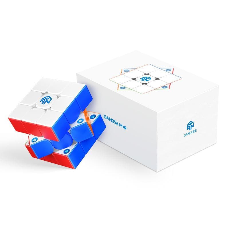 Cubo Mágico GAN 356 ME | Giro super suave e ajuste numérico | Perfeito para iniciantes e competições