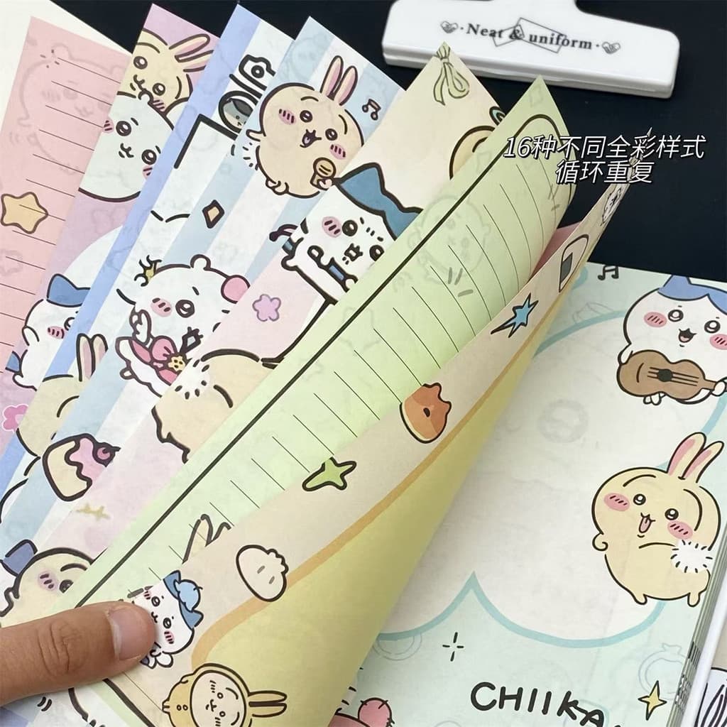Pequeno oito Kawai pintado página interna caderno A5 casca macia estudante bonito alto valor engrossado impresso livro p