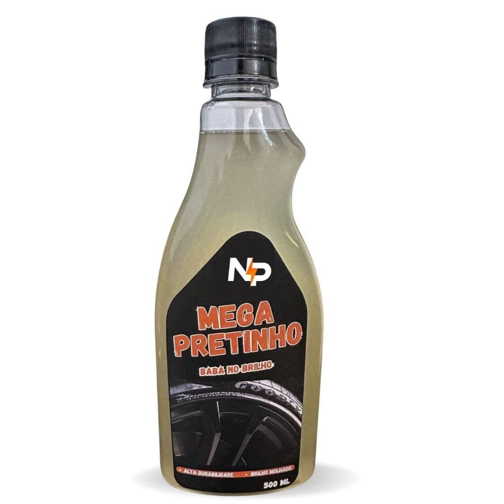 BRILHO NOS PNEUS - MEGA PRETINHO DE ALTA QUALIDADE - ENVIO IMEDIATO AGORA J009