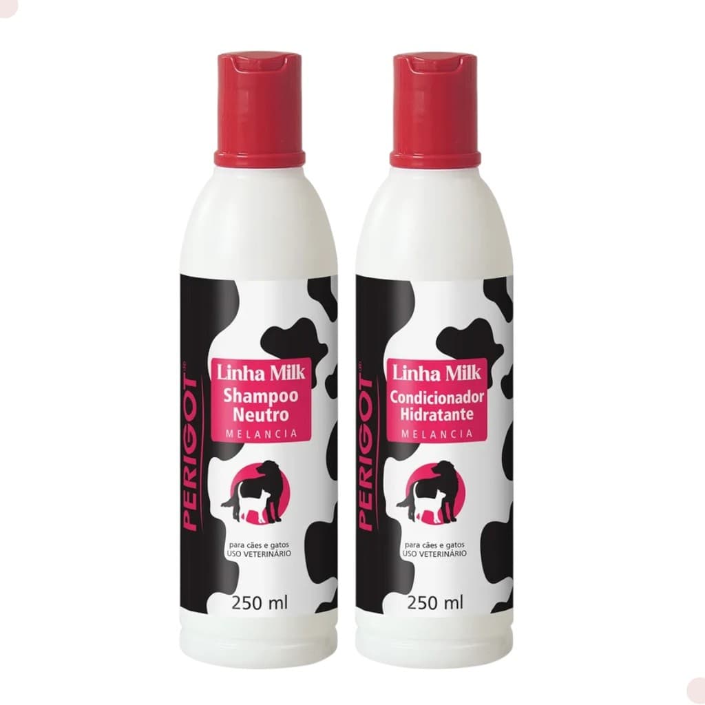 Kit Shampoo Condicionador 250ml Melancia Perigot Banho Casa
