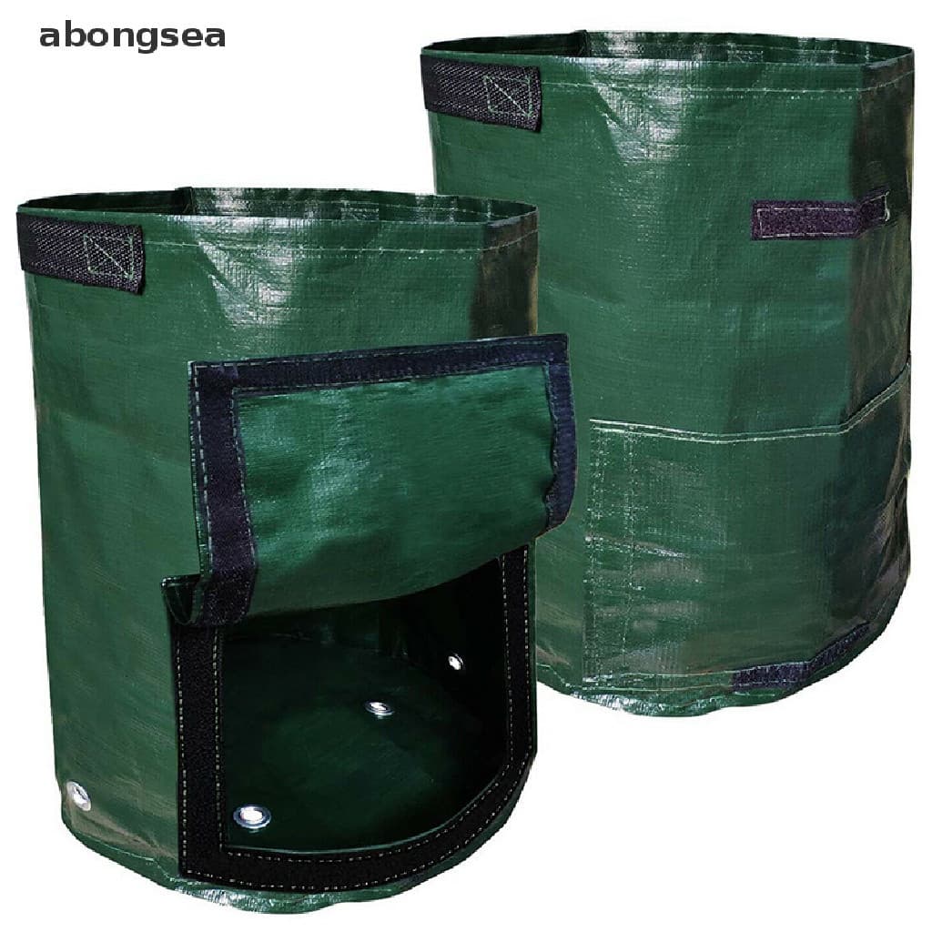 [Abongsea] Sacos De 3/5/7/10 Galões De Plantio De Batatas Cultivo De PE Impermeável Vegetais