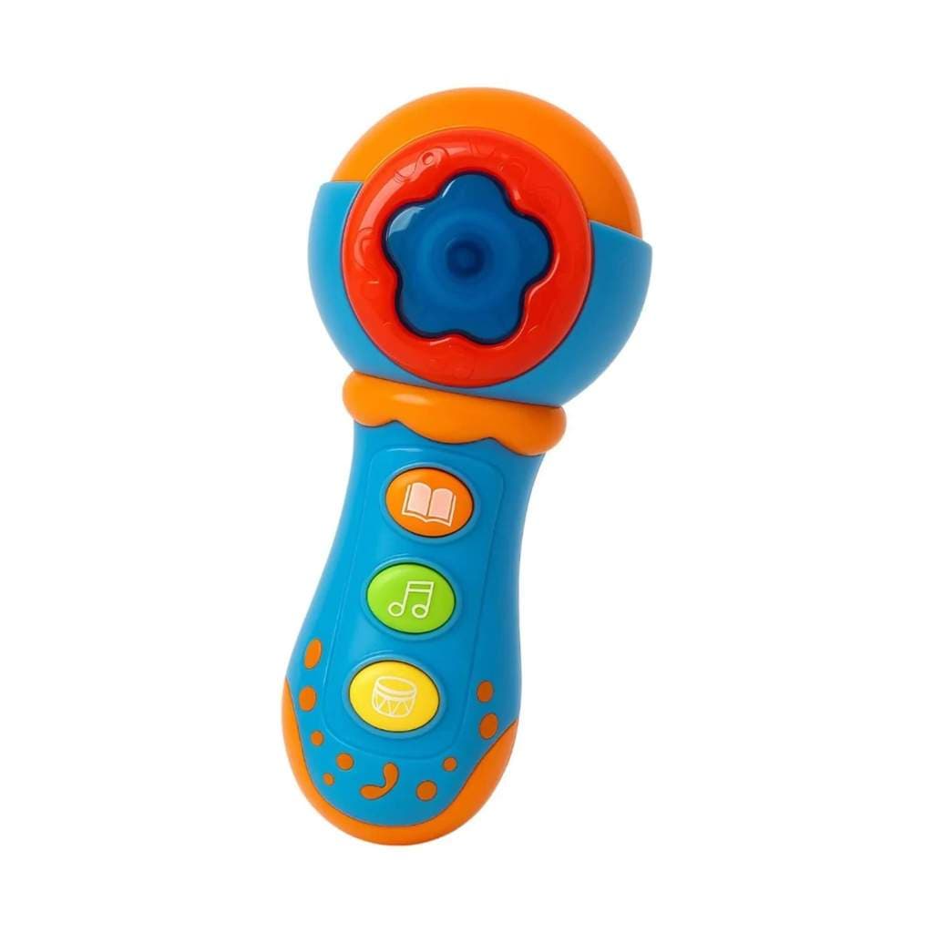 Brinquedo Microfone Infantil com Luz e Som Zippy Toys - 11133