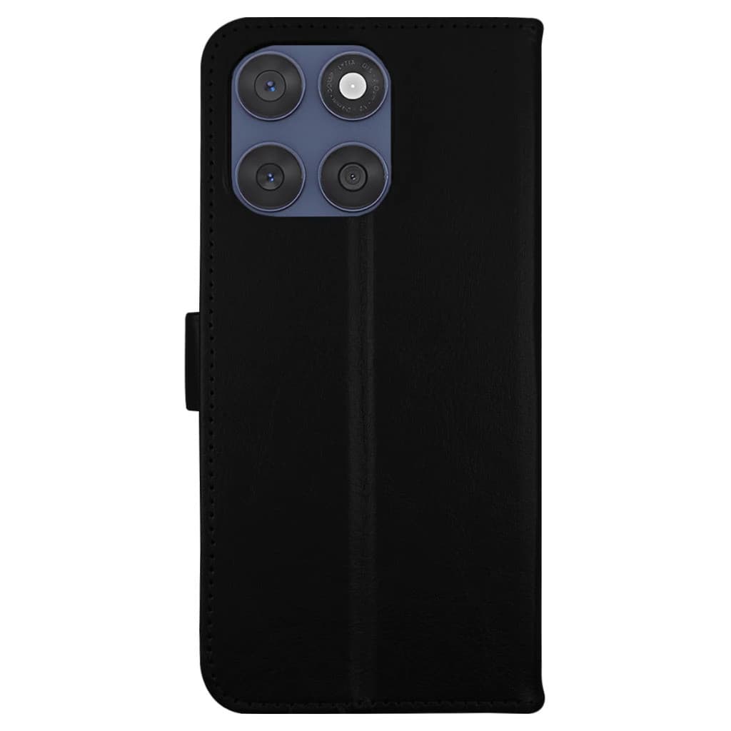 Capa Capinha Carteira Flip Case para Moto Edge 60 PRO 5G Preto