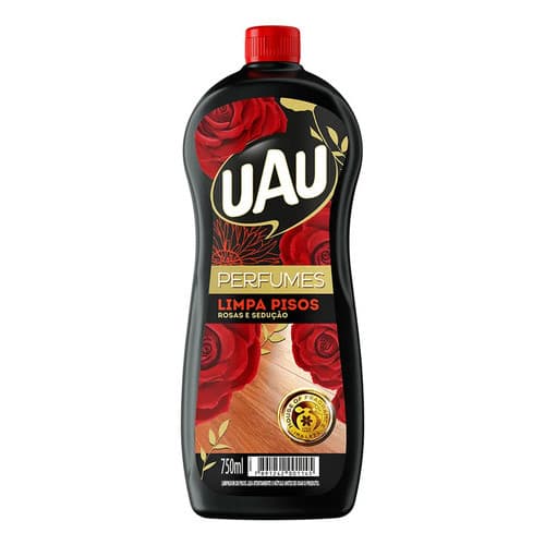 Limpa Pisos Perfumes Rosas E Sedução Uau 750ml Rosas E Sedução