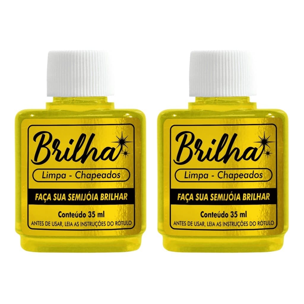 Kit 2 Unidades Limpa Folheados Brilha 35ml - Pronta Entrega