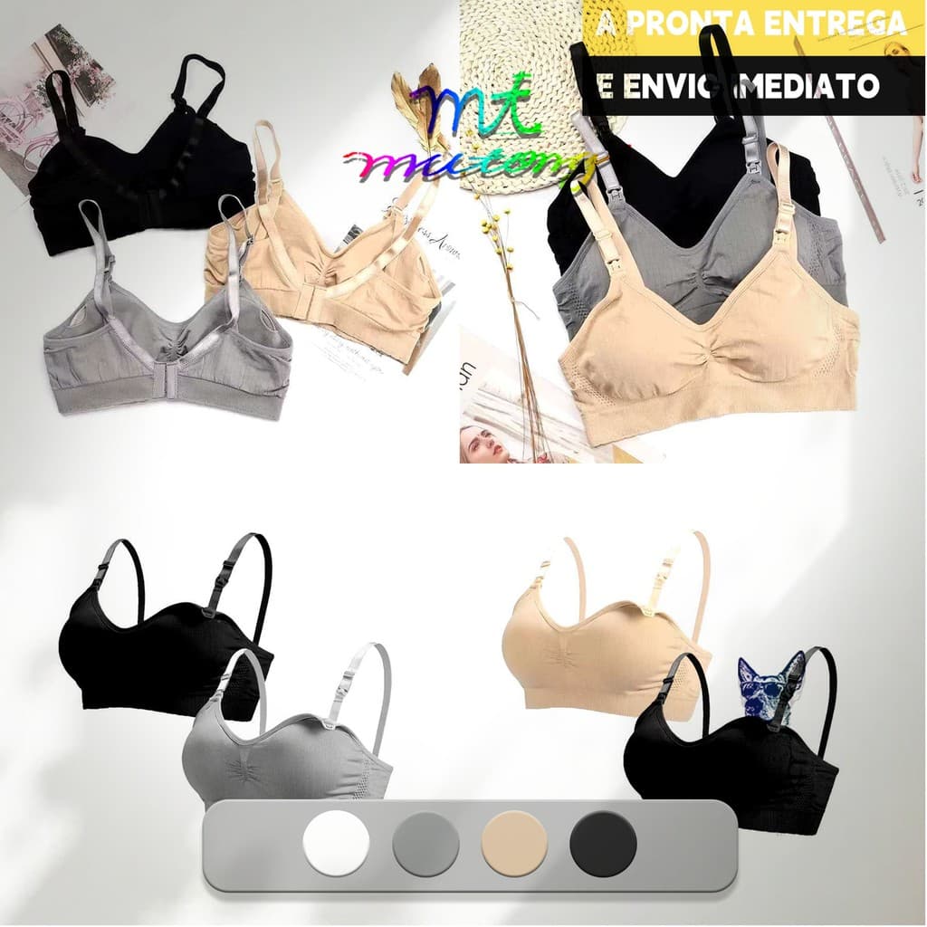 Sutiãs Básicos AMAMENTAÇÃO de AMAMENTAR Forma Grande Plus Size,feminina,dia a dia/1090