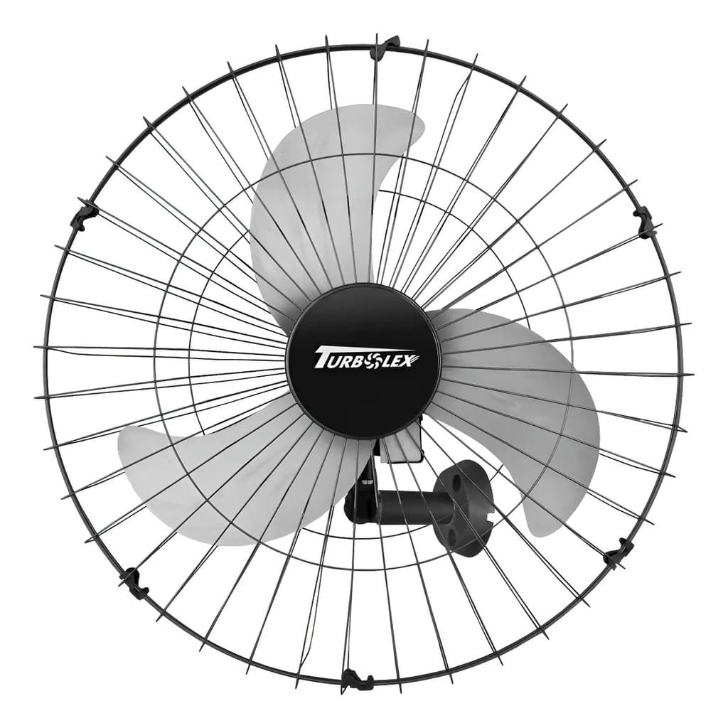 Ventilador De Parede 3 Pás Oscilante 60 Cm Bivolt 127/220v 200w 1550rpm Vitalex