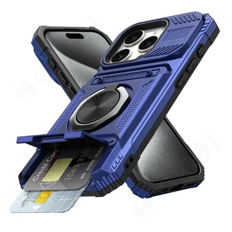 Anel Girado Magnético Kickstand Caso Para iPhone 17 Ar 16 E 15 Plus 14 13 11 12 Pro Max Resistente Proteção Contra Queda