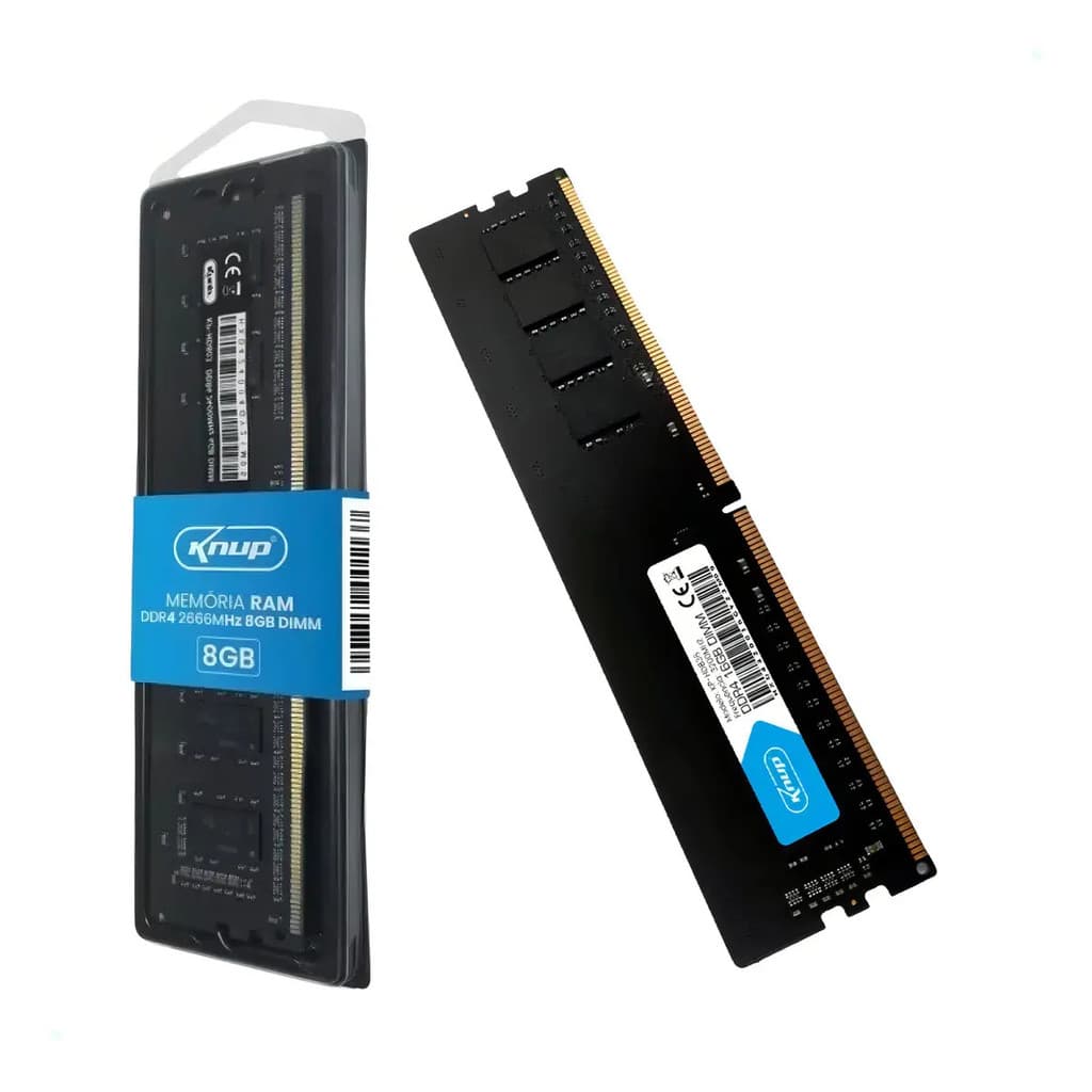 Memória RAM 8GB DDR4 2666MHz DIMM Desktop Knup KP-HD817