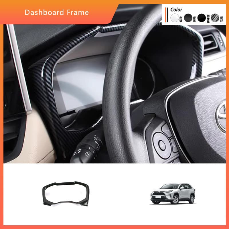 Adequado para quadro de decoração de painel RAV4 RAV4 Versão no exterior Moldura de painel modificada Faixa brilhante Pr