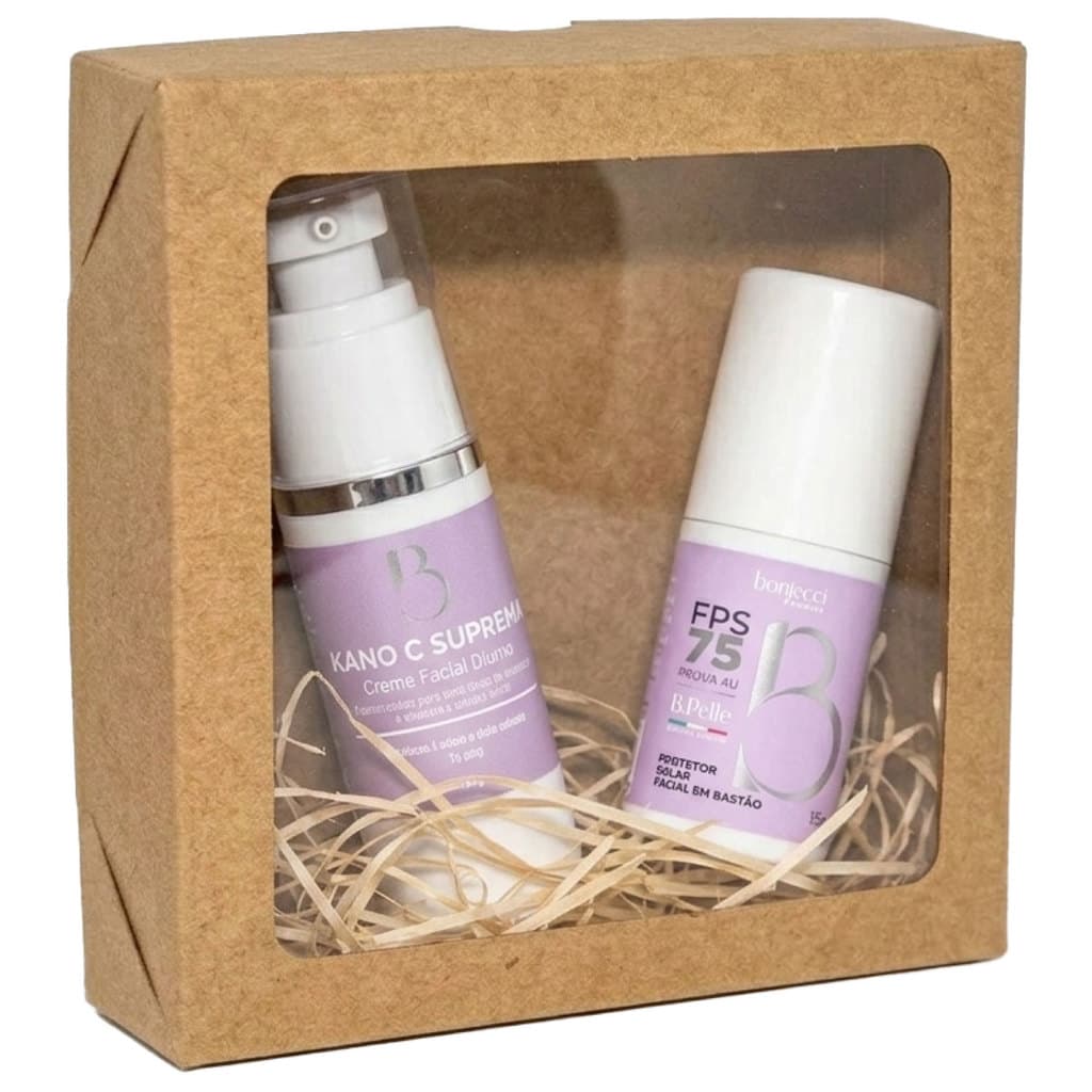 KIT  NANO C SUPREMA CREME FACIAL DIURNO + B. PELLE PROTETOR SOLAR STICK FPS75