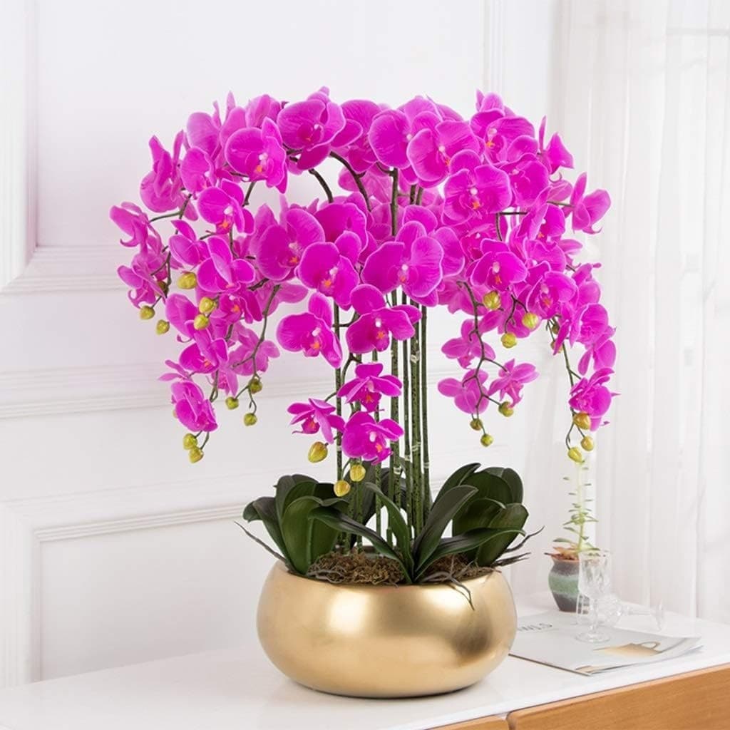 Orquídea Artificial Haste para Decoração de festas,casa, HS801651