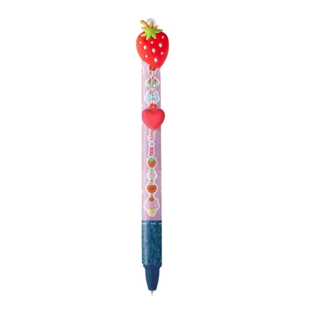 Caneta Gel Apagável Retrátil 0,7mm Tiny Holic Charm Escolar Decorativa Tris