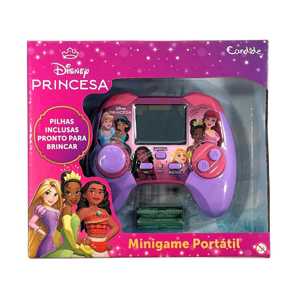 Minigame Infantil Portátil Princesas - Candide