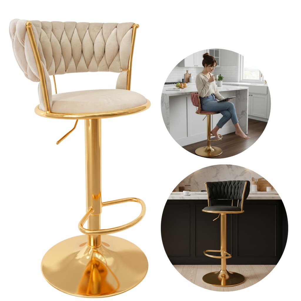 Banqueta Glamour Luxo – Elegância, Conforto e Qualidade Superior