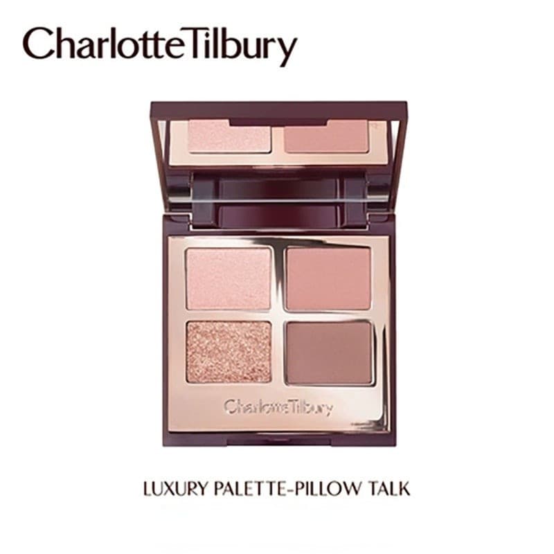 Paleta De Luxo De Sombra De Quatro Cores Cor Pérola Brilhante Fosss Terra Maquiagem 2.8g
