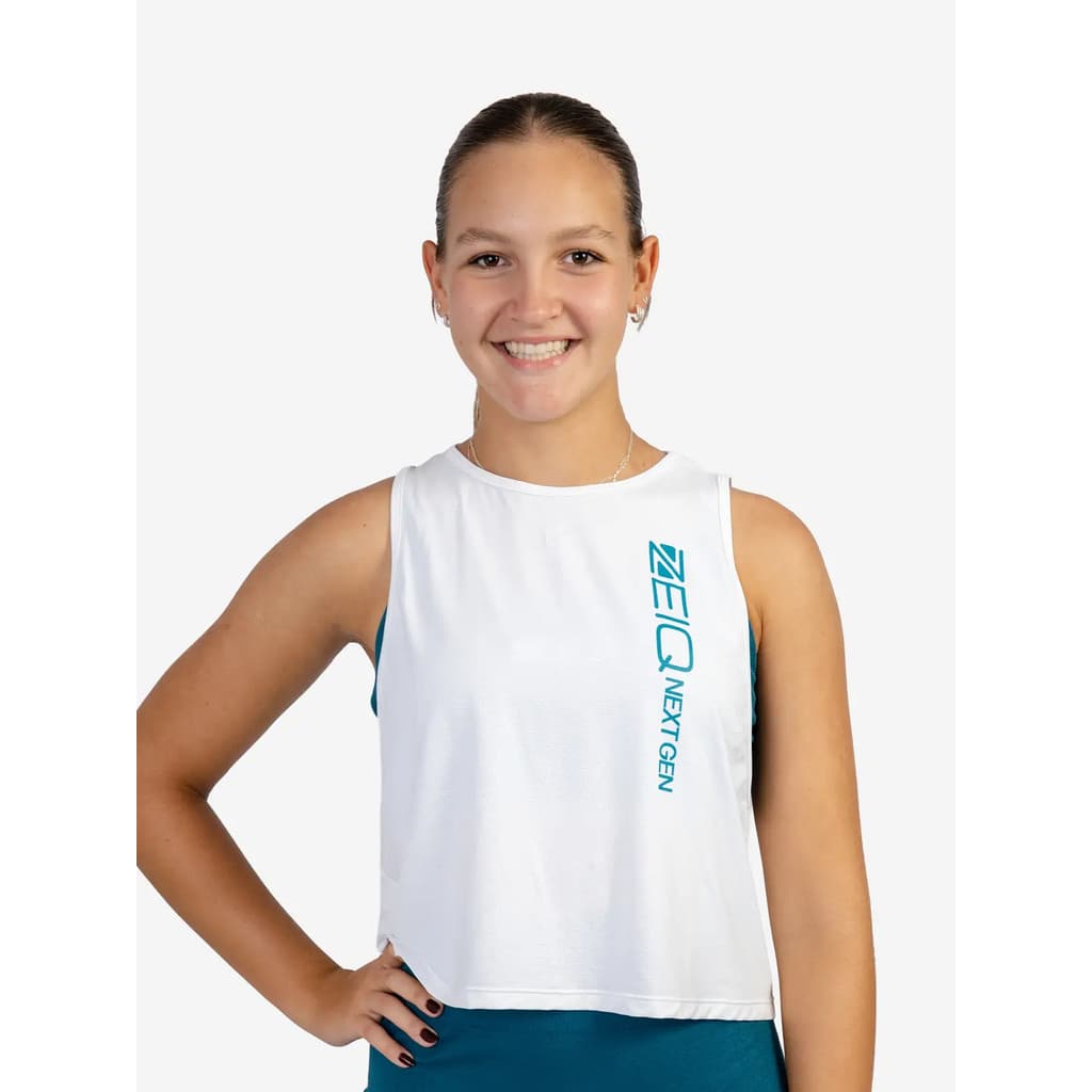 Cropped Zeiq Fit Mesh Dry NG  Branco