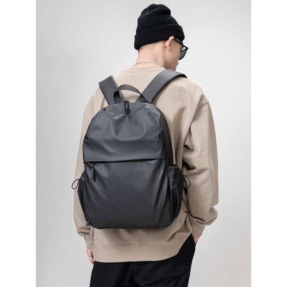 ABOYS Mochila Masculina À Prova D 'Água Simples Bolsa Escolar Lazer Novo Estilo Tendência de Viagem Commuter Computador