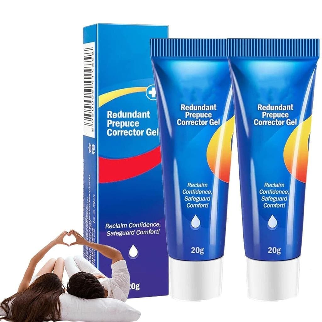 Gel Corretor de Prepúcio Redundante Profissional Oficial para Correção Gradual com Ingredientes Naturais (2PCS)