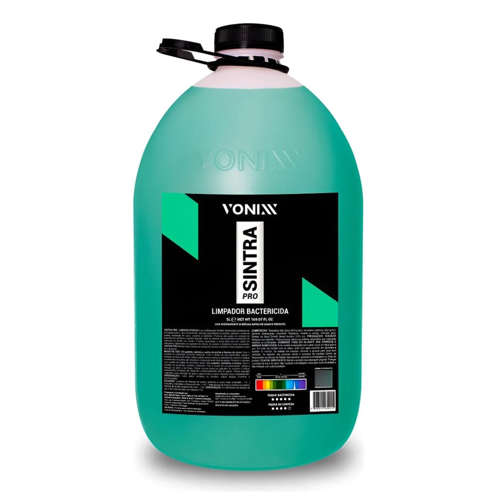 Limpador Painel Interna Automotivo Sintra Pro 5l Vonixx