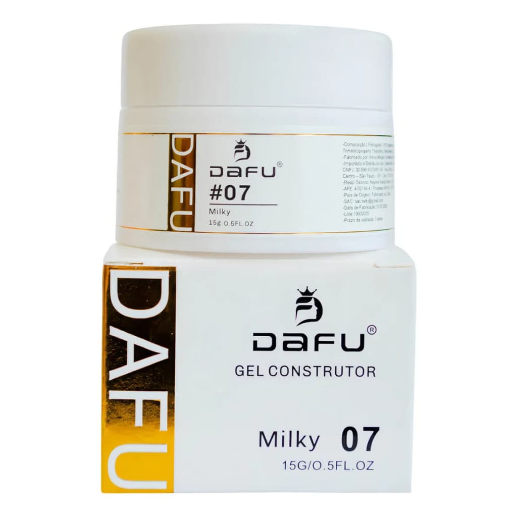 Gel Construtor Dafu Alongamento Unha 07 Uv/Led 15 G